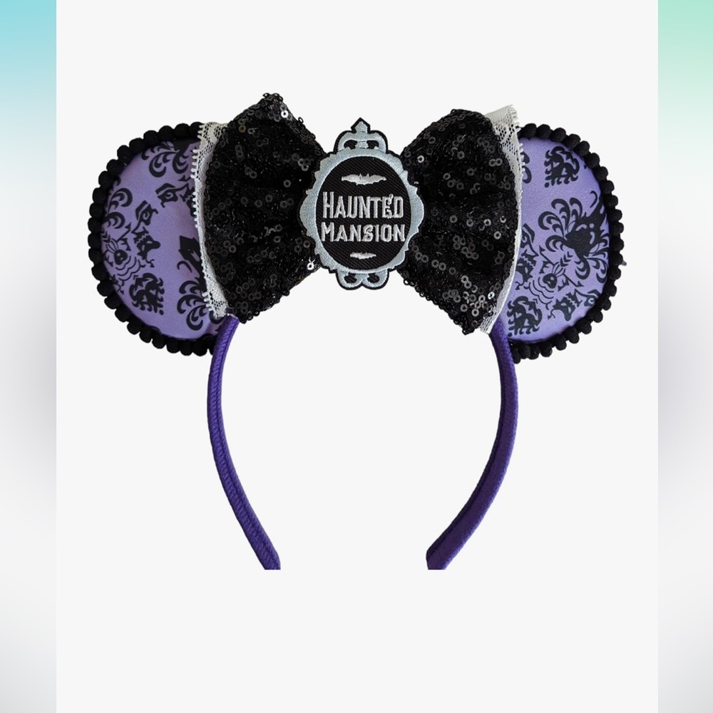 CLGIFT Haunted Mansion Mouse Ears Headband